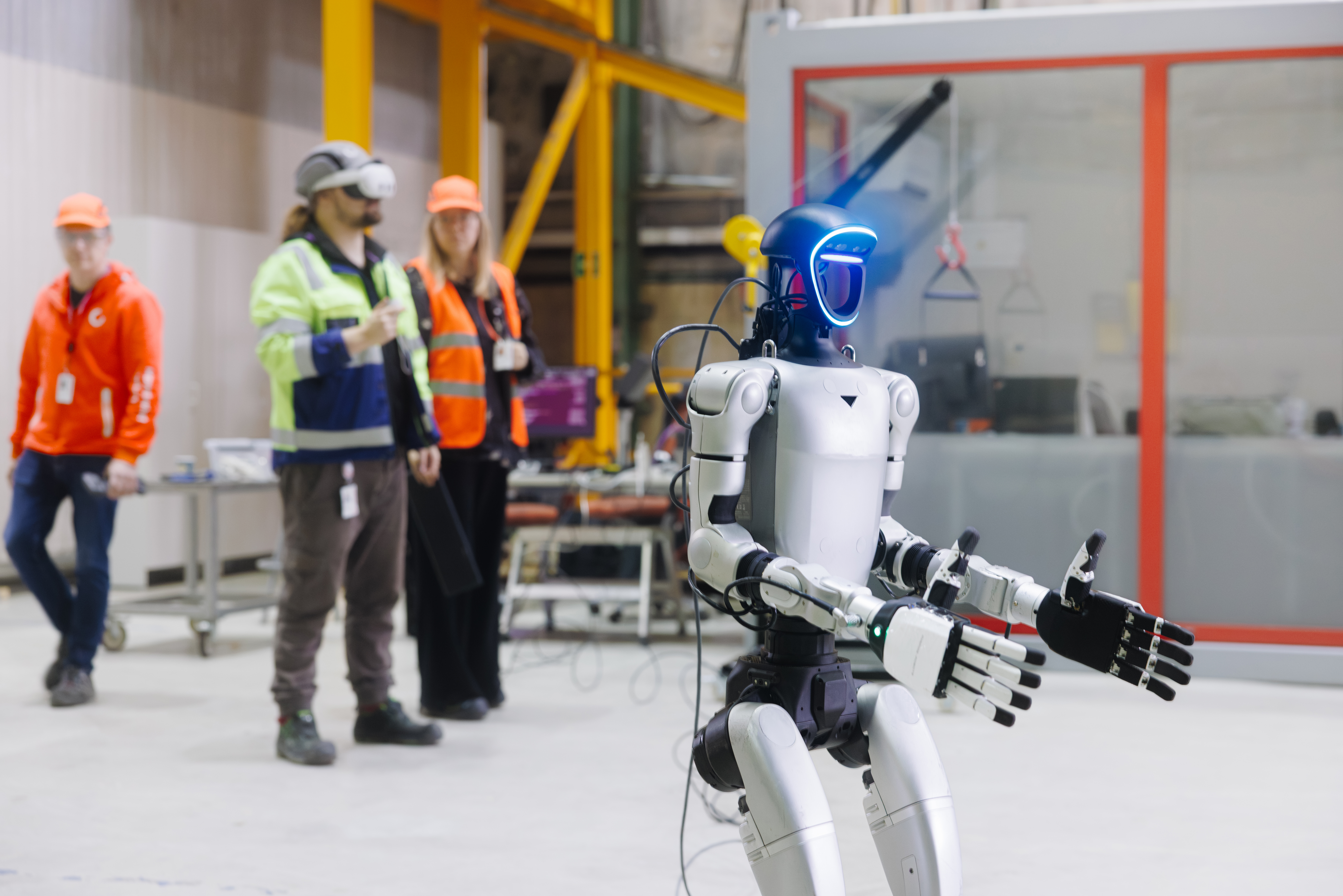 Konecranes humanoid robot Hugo