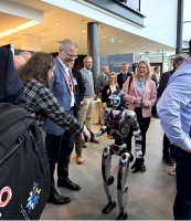 Humanoid robot at Konecranes