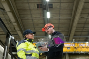 Crane operators with data dashboards