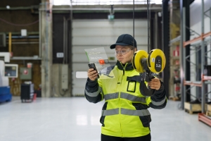 Crane operator using AI